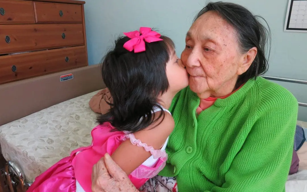 Visiting Grandma for Halloween